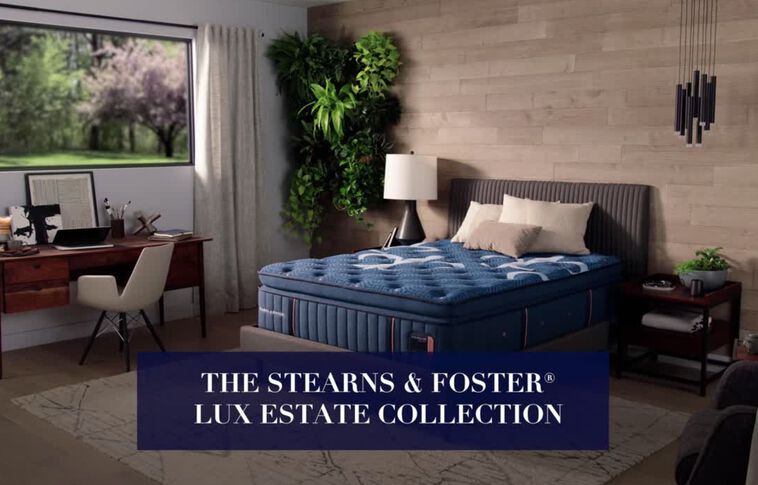 Stearns and Foster Lux Estate Elite Medium Pillow Top Mattress 16" image number 1