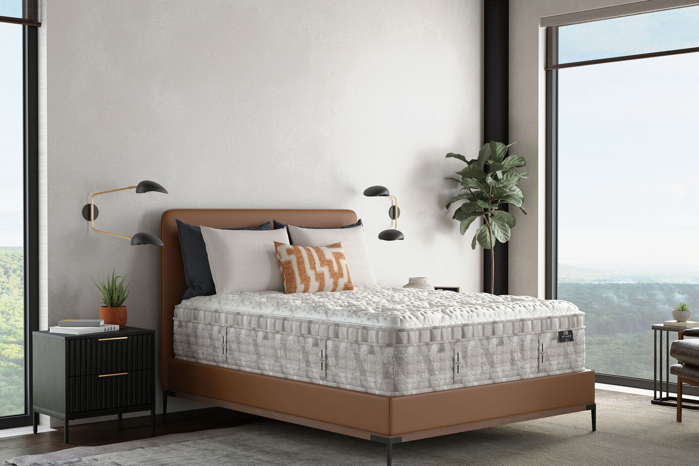 King Koil Intimate Handcrafted Culver Medium Euro-Top Mattress 15.25" image number 0