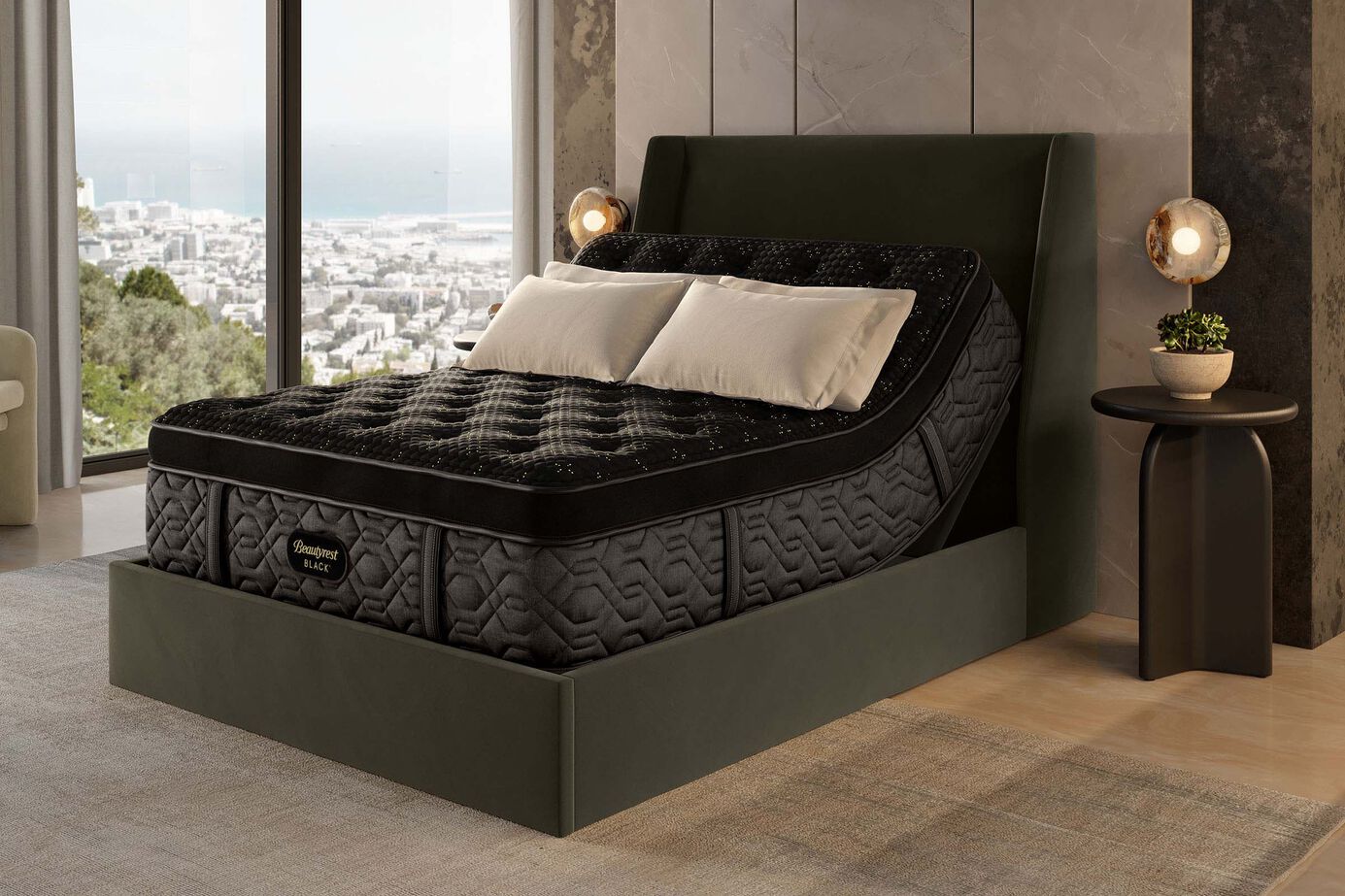 Beautyrest Black Series Four Medium Pillow Top Mattress 17.5" image number 2