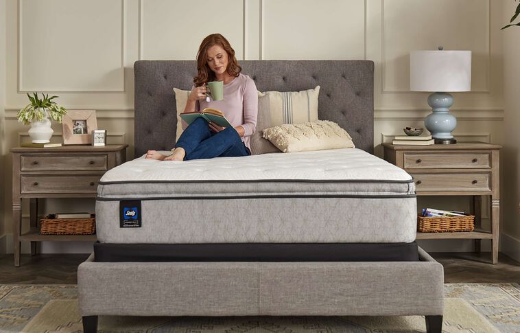 Sealy Essentials Winter Green Soft Pillow Top Mattress 12" image number 5