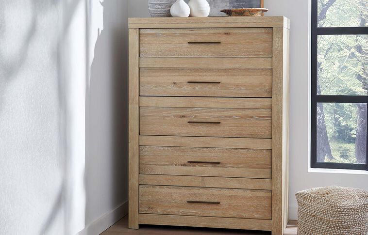 Aspen Home Modern Loft 5 Drawer Chest image number 0