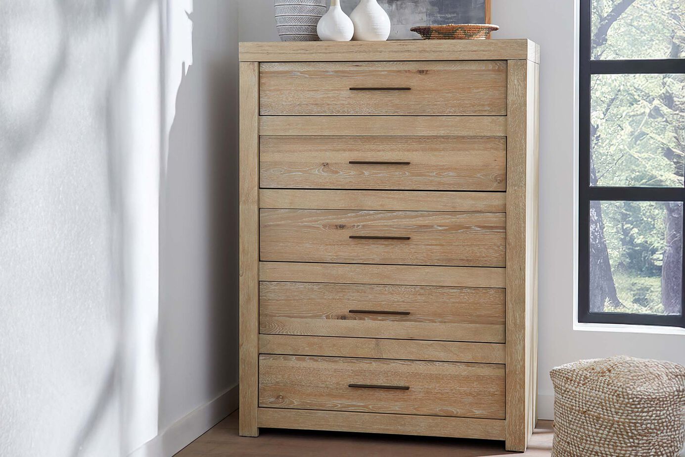 Aspen Home Modern Loft 5 Drawer Chest image number 0