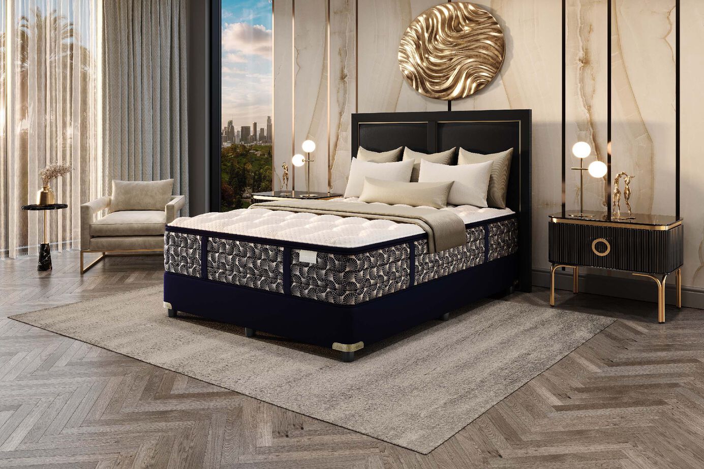 Aireloom Bay Preferred Trinity Medium Mattress 15.5" image number 0