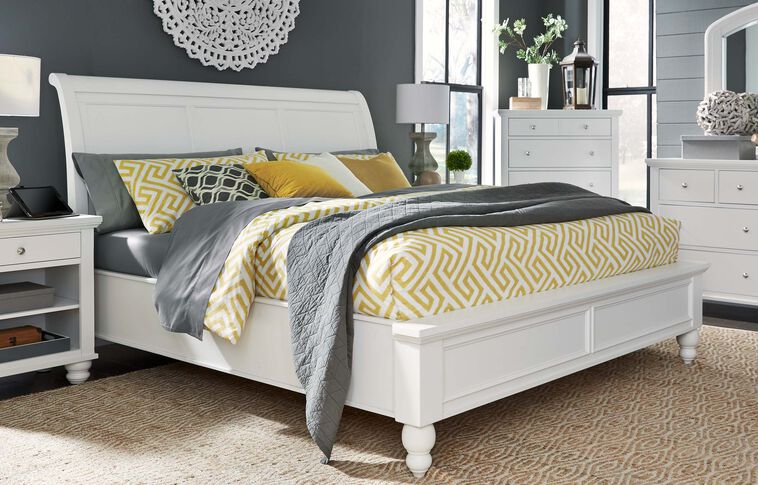 Aspen Home Cambridge Sleigh Bed image number 0