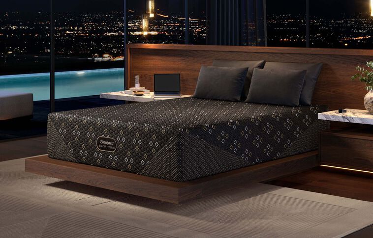 Beautyrest Black Hybrid Series Five XCS Plush Mattress 15" image number 0