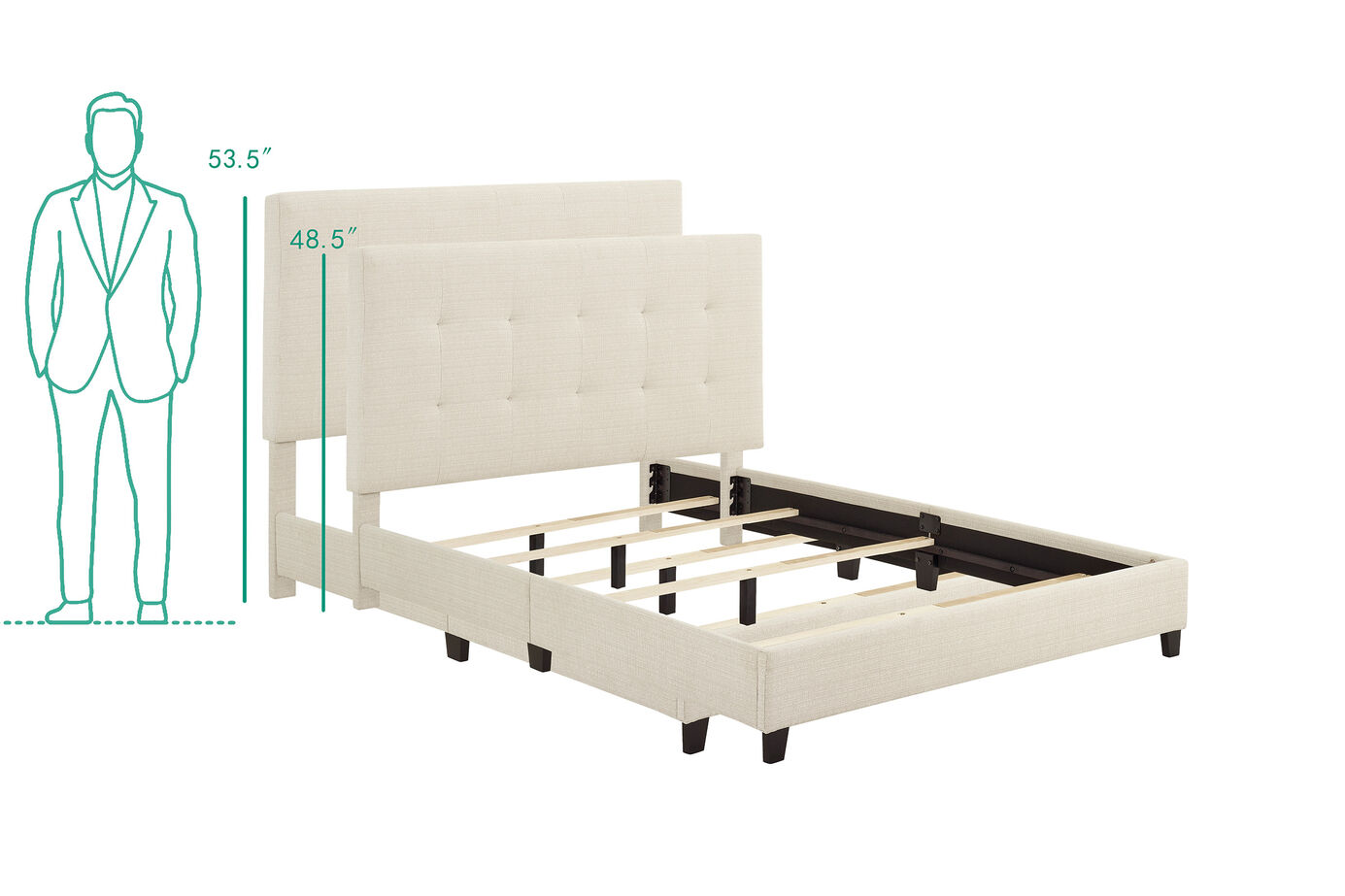 Legends Home Bridger Biscuit Bed Complete image number 4