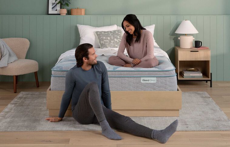 BeautySleep Dream Weaver Ultra Plush Pillow Top Mattress 14.25" image number 1