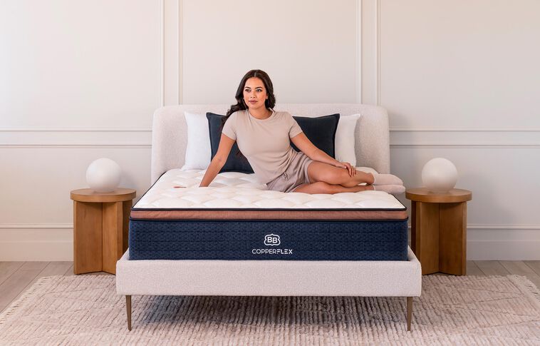 Brooklyn Bedding CopperFlex Pro Hybrid Medium Euro-Top Mattress 14" image number 0