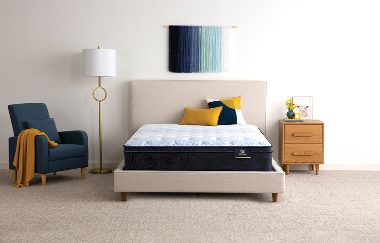 Serta Classic Desert Lily Plush Euro-Top Mattress 12.5" image number 0