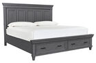 Aspen Home Caraway Panel Bed Complete with Storage