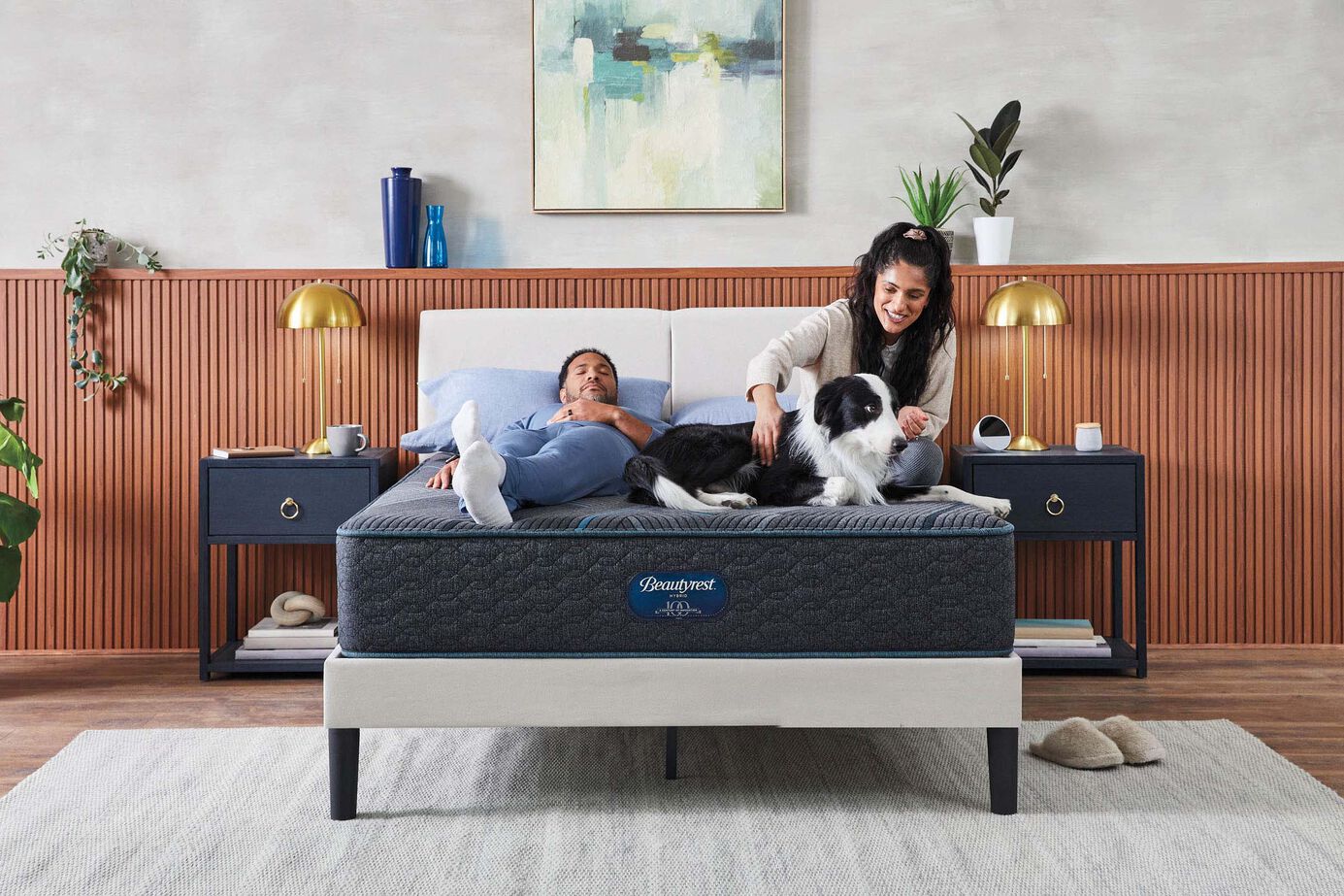 Beautyrest Hybrid Level 2 Medium Firm Mattress 12" image number 0