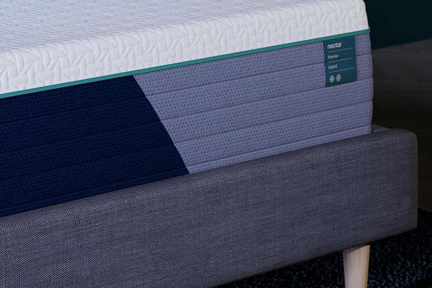 Nectar Premier Hybrid  Medium Firm Mattress 13" image number 3