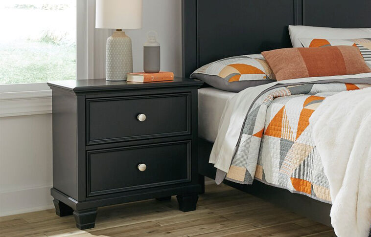 Signature Design Lanolee 2 Drawer Nightstand image number 0