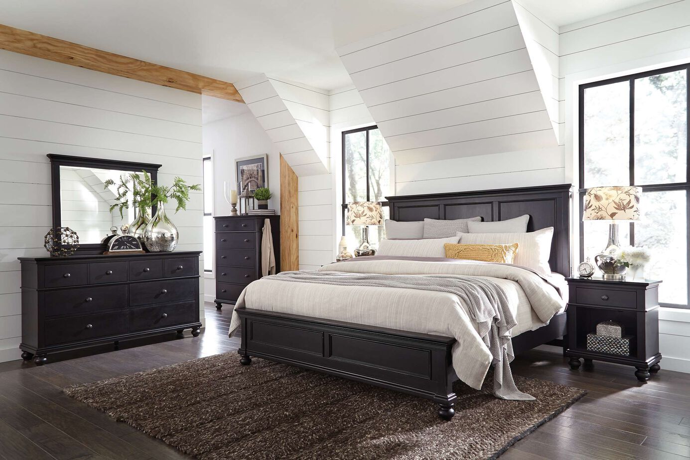 Aspen Home Oxford Panel Bed image number 1