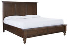 Aspen Home Cambridge Framed Panel Bed with Storage