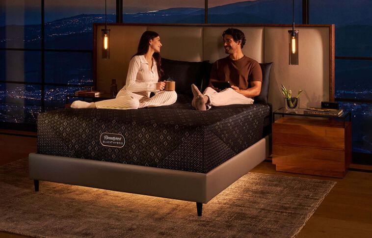 Beautyrest Black Hybrid Series Four XCS Firm Mattress 14.75" image number 3