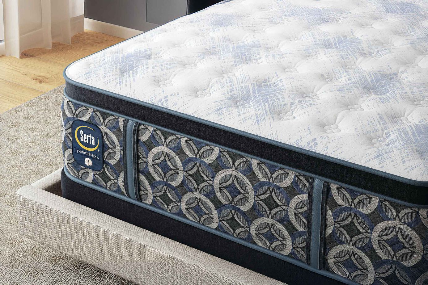 Serta Perfect Sleeper Cascade Range Firm Pillow Top Mattress 14.5" image number 5