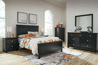 Signature Design Lanolee Panel Bed Complete
