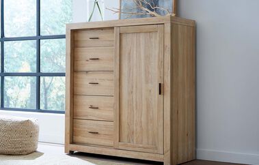 Aspen Home Modern Loft Sliding Door Chest