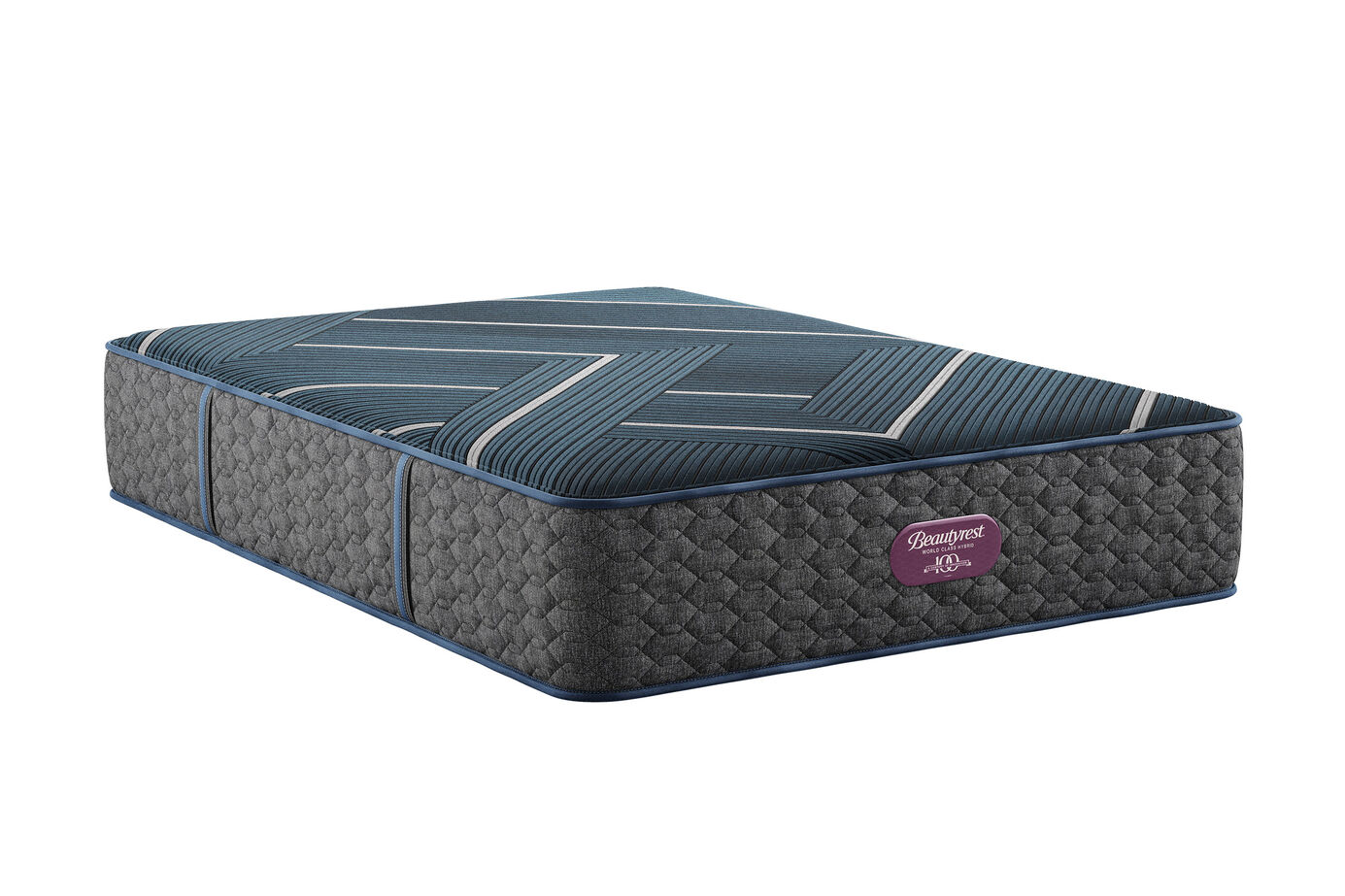 Beautyrest World Class Hybrid Level 4 Hybrid Plush Tight Top Mattress 13.5" image number 2