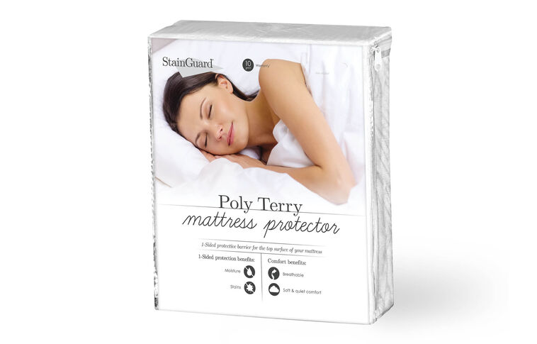 Purecare StainGuard Poly Terry Mattress Protector image number 0