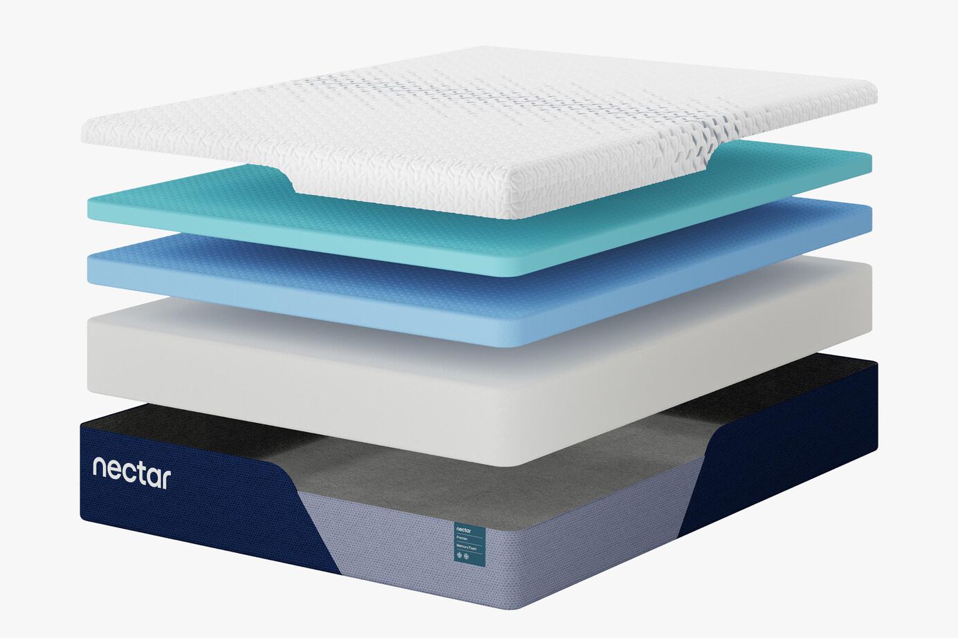 Nectar Premier Memory Foam Medium Firm Mattress 13" image number 2