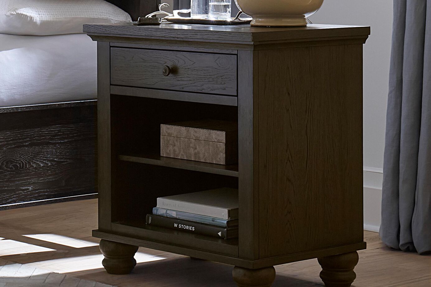 Aspen Home Cambridge 1 Drawer Nightstand image number 0