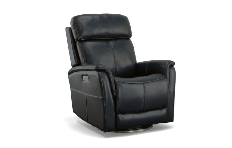 Flexsteel MOV 360 View Swivel Power Recliner w/Power Headrest And Lumbar image number 0