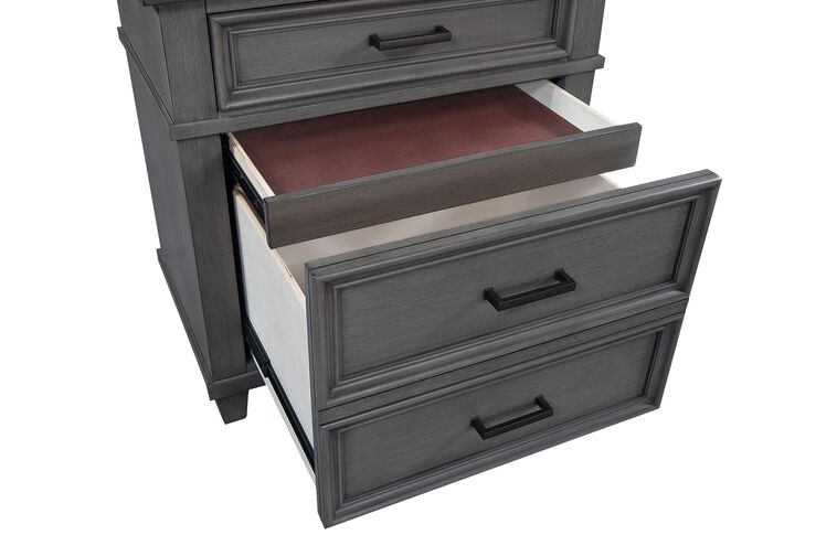 Aspen Home Caraway 2 Drawer Nightstand image number 3
