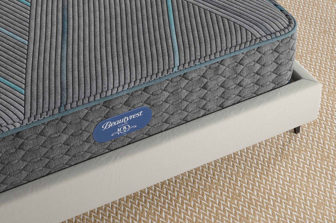 Beautyrest Hybrid Level 2 Medium Firm Mattress 12" image number 4