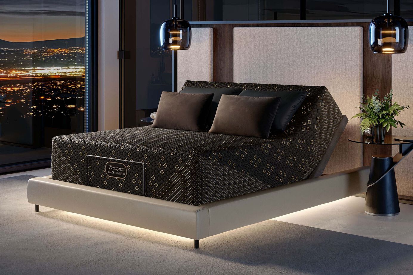 Beautyrest Black Hybrid Series Four XCS Medium Mattress 15" image number 2