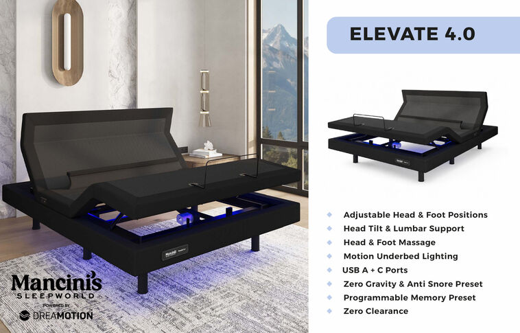 Sleep Partner ZZZ Elevate 4.0 Adjustable Base image number 2