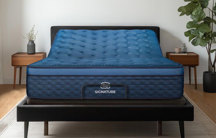 Brooklyn Bedding Signature Hybrid Cloud Medium Pillow Top Mattress 14" image number 4