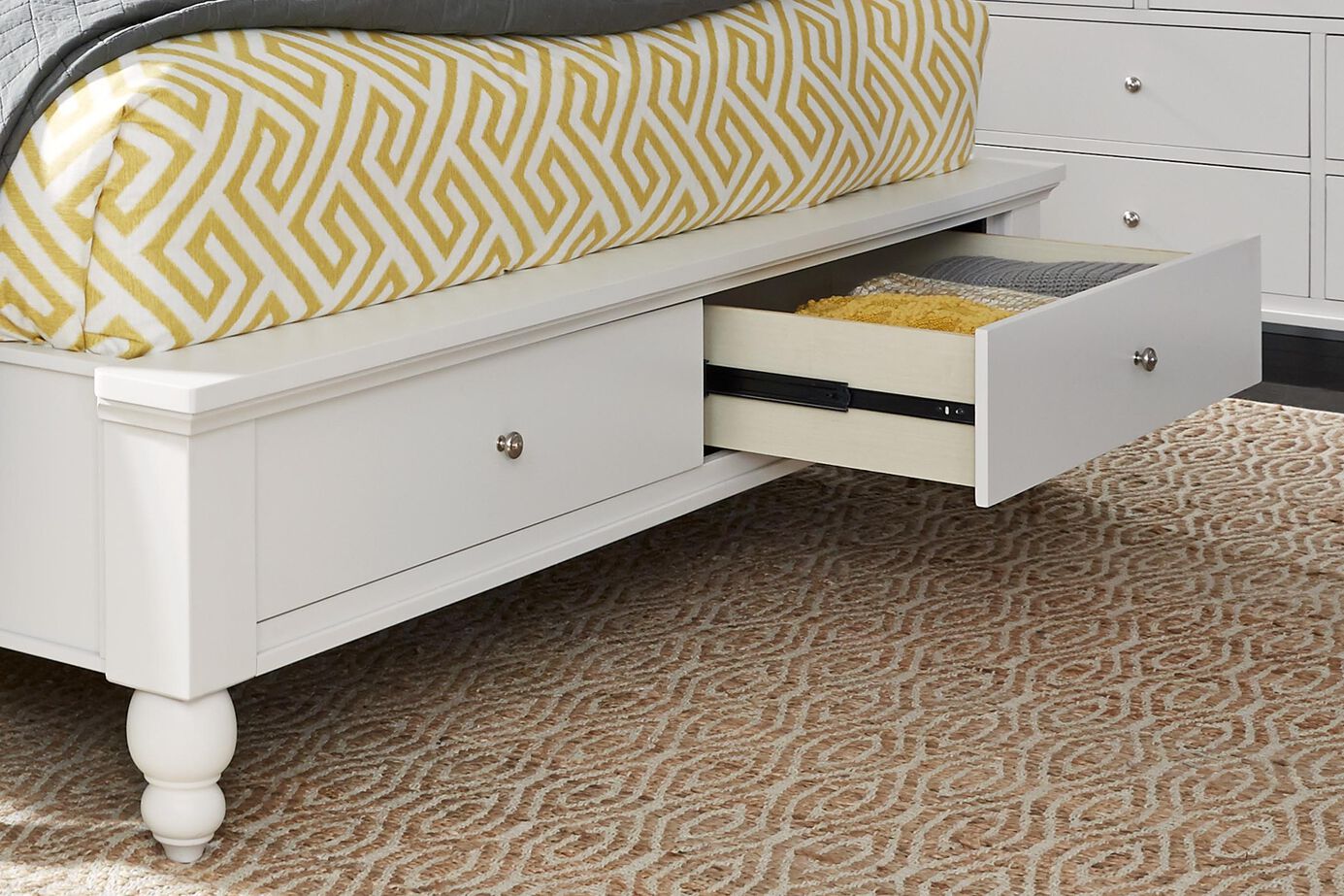 Aspen Home Cambridge Sleigh Bed with Storage image number 2