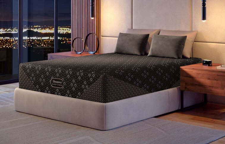 Beautyrest Black Hybrid Series Three XCS Firm Mattress 14.5" image number 0
